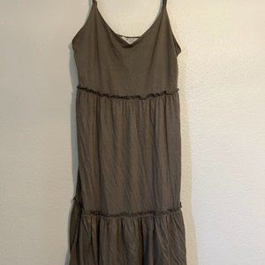 DARK GREEN WILD SKYE DRESS